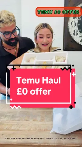 A post by @thecheezyfamily1 on TikTok caption: £0 offer @Temu , Temu haul, what we got #foru #fyp #foryoupage❤️❤️ #foryou #thecheezyfamily1 #makemefamous #tiktokmademebuyit #viralvideos #family #cuteness #fashion #loveyou #beauty #shoppinghaul #temufinds 
