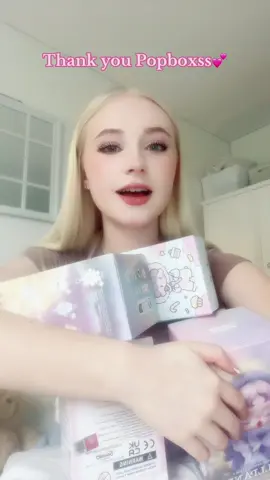 A post by @annabelxhughes on TikTok caption: Use my code “Anna12” for 12% off! Thank you so much @popbox@IG:popboxofficial  💕#popboxss #fyp #toys #blindbox 