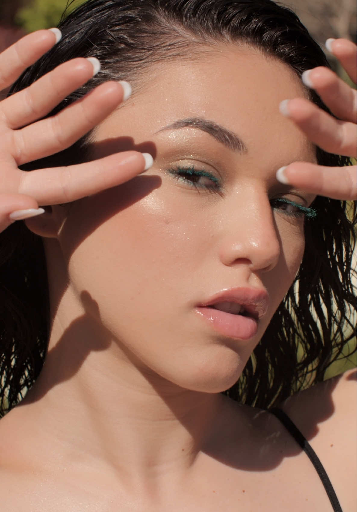 A post by @maryesp_ on TikTok caption: This summer is full of green @YSL Beauty 💚☀️ #yslfragrance #adv #yslmakeup #summerlook