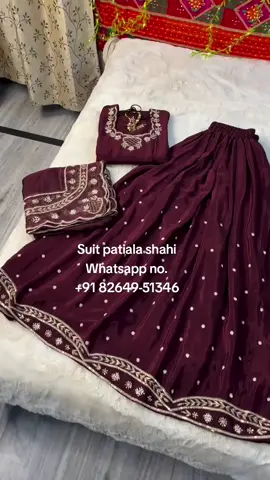 A post by @suit_patiala_shahi on TikTok caption: WhatsApp no.:- +91 82649-51346 #suit_patiala_shahi #punjabisuits #boutiquesuits #boutiquestiching #canadaboutique #weddingsuits #torontowedding #canadasuits #trendingpunjabisuits #newpunjabisuits  #punjabwedding  #usaweddings #ontario #brampton #bramptonweddingshoot