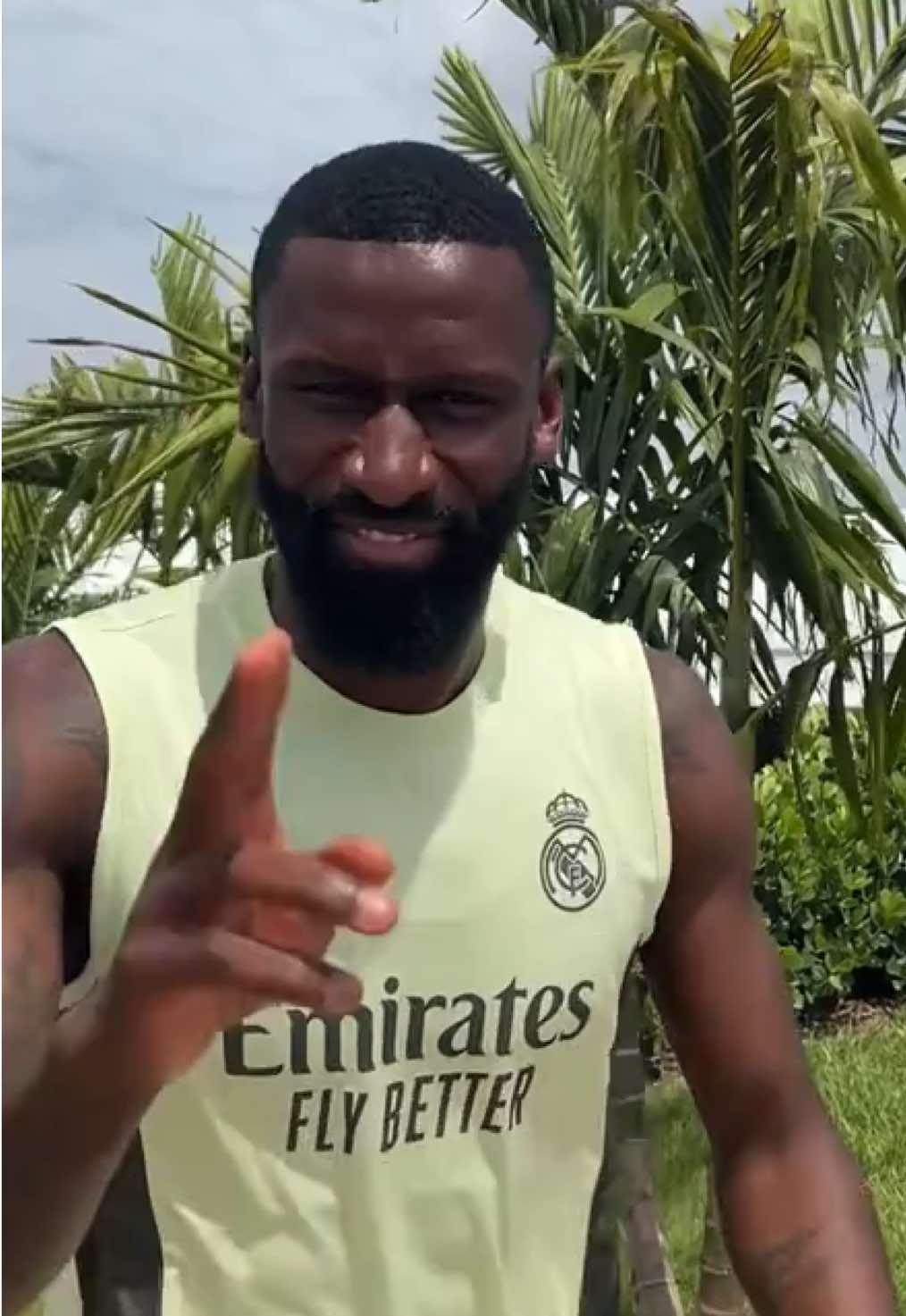 A post by @realmadrid on TikTok caption: 😁🔛👊 #FIFACWC #RealMadrid  
