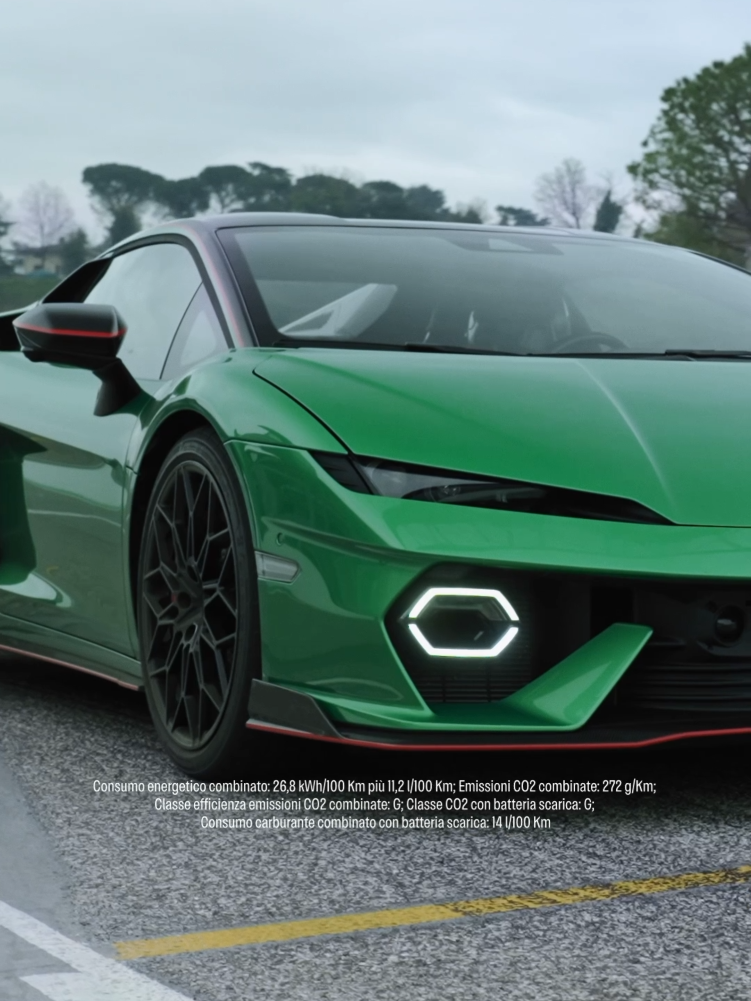 A post by @lamborghini on TikTok caption: What does the authentic Fuoriclasse Temerario acceleration feel like? 0–200 km/h in just 7.1 seconds. Watch to believe it. #Lamborghini #Temerario #YouCantHideWhoYouAre