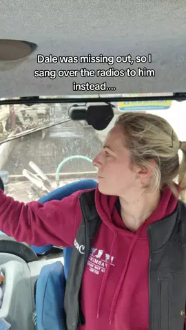 A post by @legendairy_holsteins on TikTok caption: it's been a long day in this cab !!