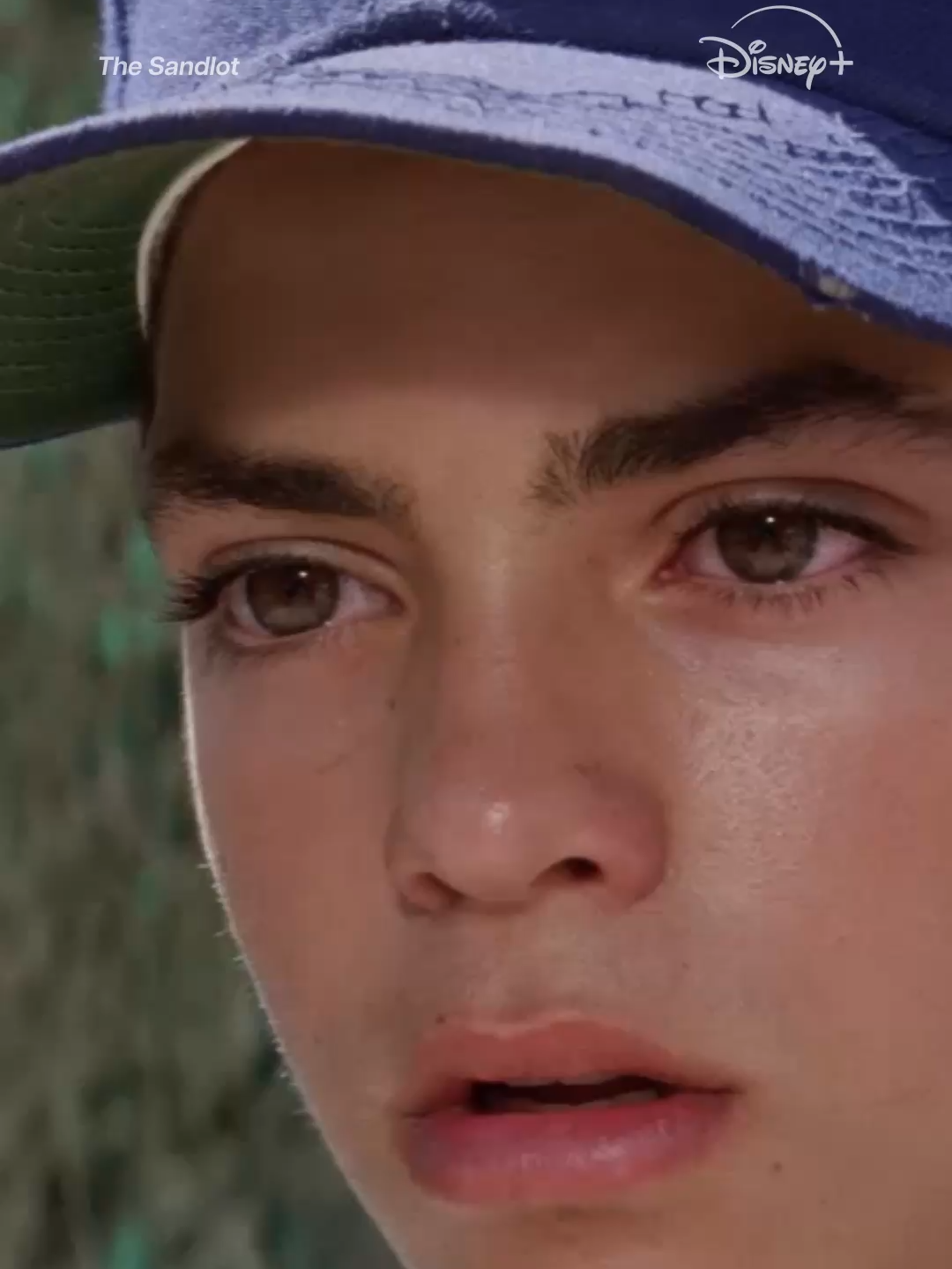 A post by @disneyplus on TikTok caption: And he's safe! ⚾️ The Sandlot, a #DisneyPlusThrowback, is streaming on #DisneyPlus.