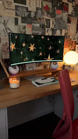 A post by @mrsmckennabarry on TikTok caption: My latest Amazon office finds! Chair: @Branch  Keyboard: @Leobog  Light strip: @GoveeUS  Laptop Stand: Branch  Desk Perch: Branch  You can shop all of these finds in my Amazon Storefront! 🧡 #office #officesetup #cozydesk #cozydesksetup #cozygamer #cozyoffice #officefinds #amazonofficefinds #amazonfinds #amazonmusthaves #amazonfavorites #fyp #foryou #foryoupage #officebybranch
