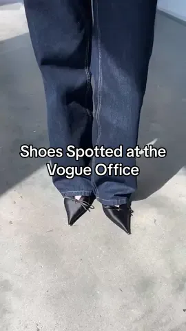 A post by @voguemagazine on TikTok caption: Are you team heels or sneakers? How about a classic ballet flat? The choices are endless when it comes to footwear for summer in the office. Shop 42 stylish work-appropriate pairs that will help you put your best foot forward at the link in bio.