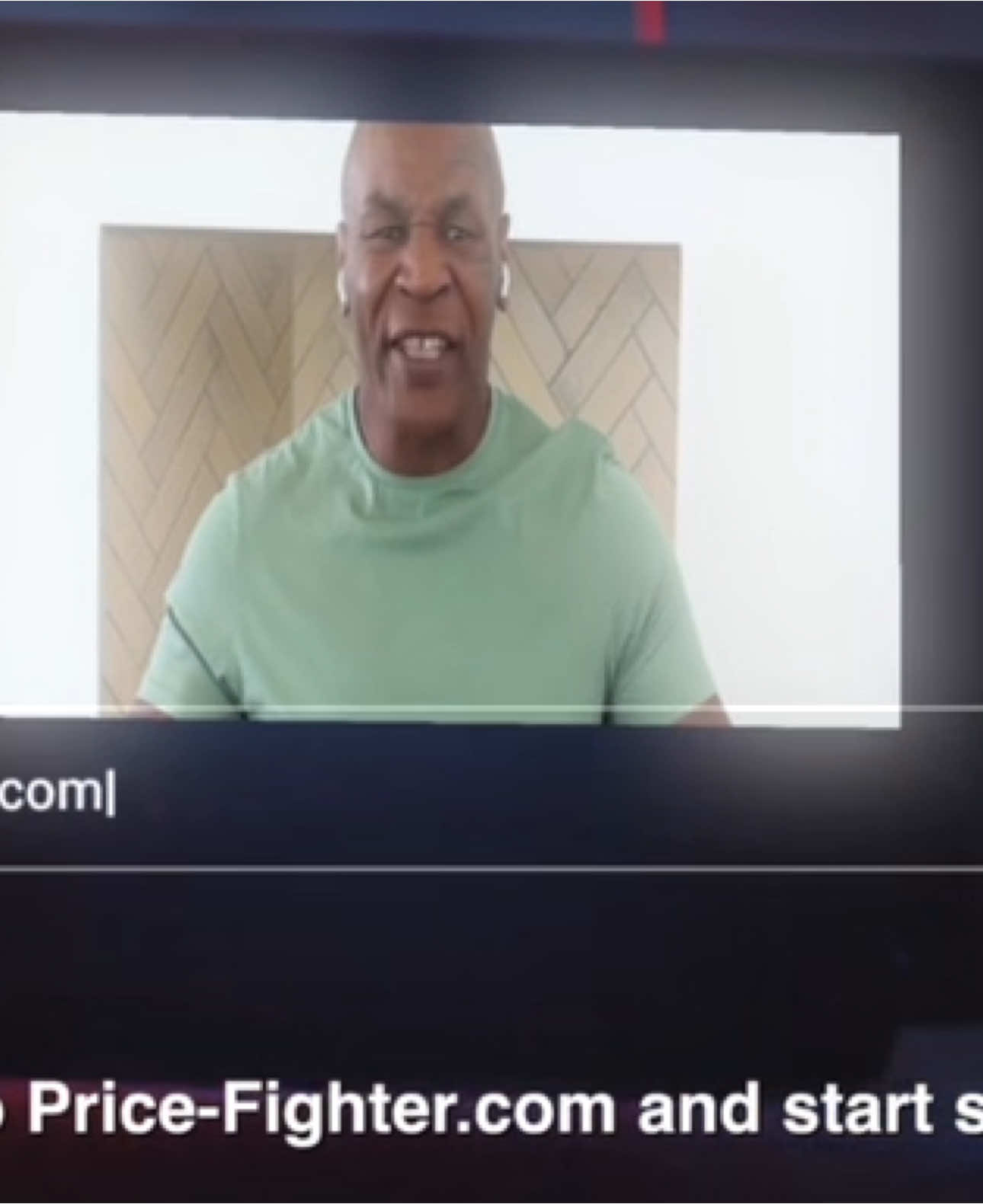 A post by @miketyson on TikTok caption: I’m putting $500 a month on the line to help you fight back against inflation. This is Price Fighter™ powered by ChaChing and it’s not for quitters. Step in at www.price-fighter.com. #FightInflation #PriceFighter #SmartMoneyMoves #SaveBig #MoneyBack #KnockOutPrices #FinancialFreedom #Ad #InflationRelief #BudgetBoss