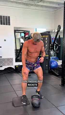 A post by @asgooch on TikTok caption: Want to build big quads?  Then add these squat variations into your rotation. And for more exercises and programs to build muscle and strength with kettlebell…visit the site in my profile. #kettlebell #kettlebells #kettlebellworkout #homeworkout #athomeworkout #legday #everydayislegday #squats 