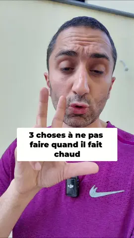 A post by @dr.jimmy.mohamed on TikTok caption: 3 choses à éviter quand il fait CHAUD (IMPORTANT!) Nous vous révélons 3 erreurs courantes à ne surtout pas commettre par fortes chaleurs. De la course à l'eau en bouteille et l'alcool, découvrez ce qu'il faut éviter pour préserver votre santé et votre bien-être. Suivez nos conseils ! #chaleur #été #conseils #santé #bienetre #hydratation #coupdechaud #astuces #canicule #prévention