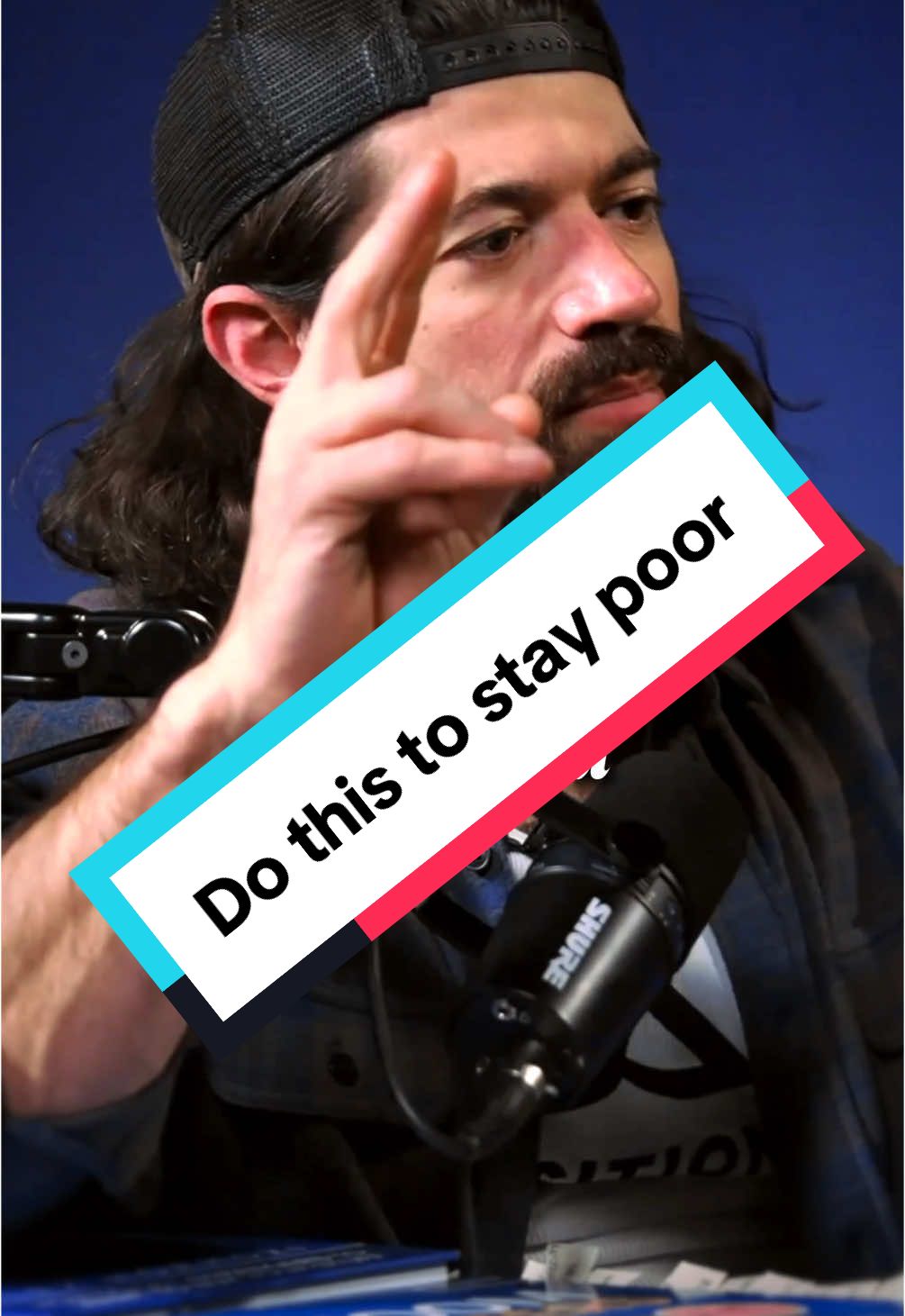 A post by @ahormozi on TikTok caption: How to stay poor 👆