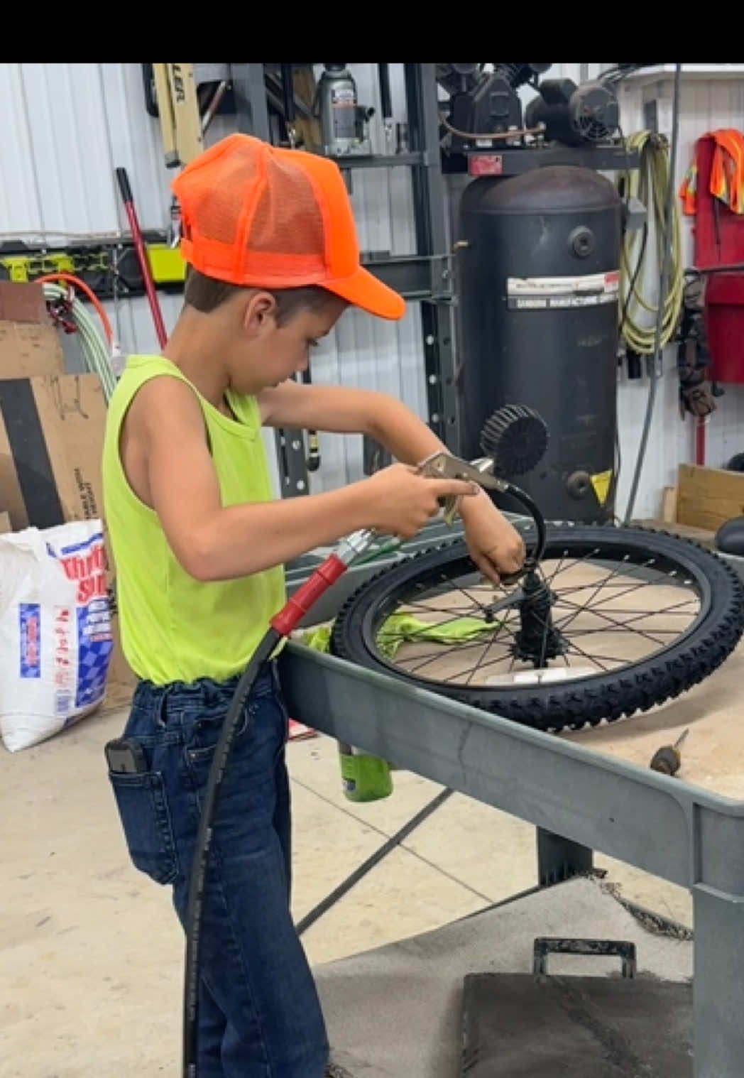 A post by @justajacksonthing on TikTok caption: June has been a busy month enjoying the summer a lot.  Some travel so here’s a quick rundown of what we did . And a few clips  of some fun videos to come in the near future . #f#farmf#farmtokt#tractorkidm#makefarmingfunj#justajacksonthingo#oldschoolJ#JohnDeerer#roadtripc#ctks#storlocf#familyo#oceanwaterdrinks#storlocj#johnwayne8@84 Lumber CompanyJ@John Deere