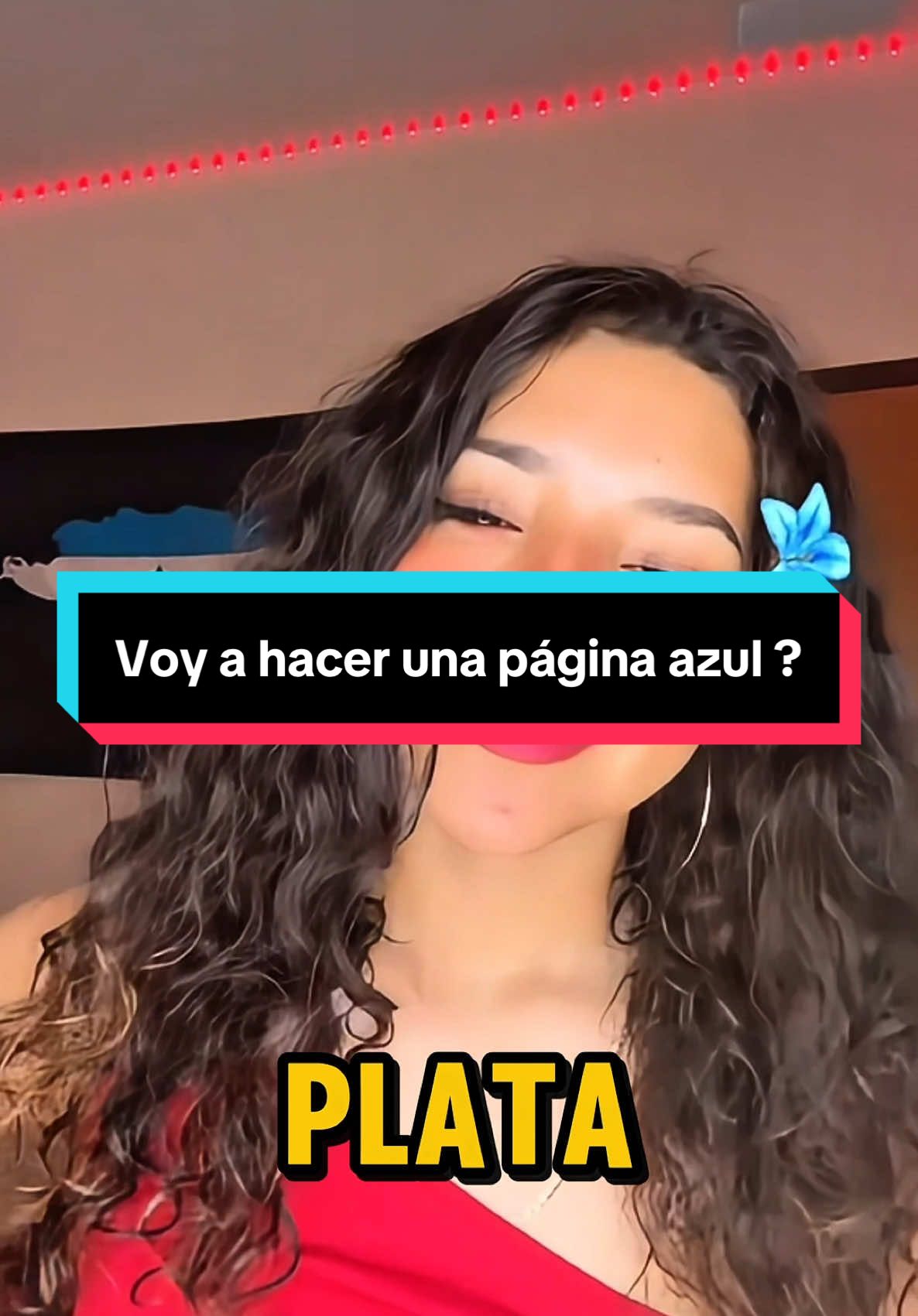 A post by @dunia_santos_urbina on TikTok caption: Voy a hacer una página azul ?
