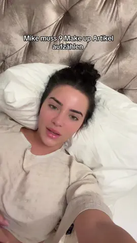 A post by @leylalahouar on TikTok caption: Ich habe gerade bei @𝐌𝐚𝐫𝐢𝐞 & 𝐓𝐚𝐦𝐦𝐨 und @aykanalessia ein Video gesehen deshalb musste ich unbedingt @𝐌𝐈𝐊𝐄 𝐇𝐄𝐈𝐓𝐄𝐑 fragen ob er 9 Produkte aufzählen kann 😂
