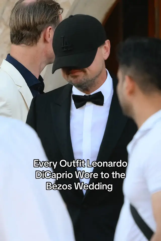 A post by @voguemagazine on TikTok caption: Putting the “cap” in DiCaprio. 