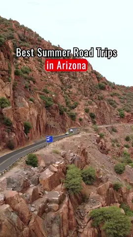 A post by @welcometoarizona on TikTok caption: ☀️ Arizona road trip ideas you’ll want to save for summer 👇 ⁠ 1️⃣ Patagonia Lake State Park 🌊⁠ 2️⃣ Jerome 🏞️⁠ 3️⃣ Lake Powell 🚤⁠ 4️⃣ Flagstaff 🌲⁠ 5️⃣ Tlaquepaque in Sedona 🎨⁠ ⁠ Did we miss your favorite summer road trip spot? Drop it below ⬇️ ⁠ #WelcomeToArizona #AZRoadTrip #SummerInAZ #ExploreArizona #FlagstaffAZ #LakePowell #JeromeAZ #RoadTripGoals 