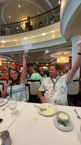 A post by @jennapryhurt on TikTok caption: Cruise dinner shenanigans 