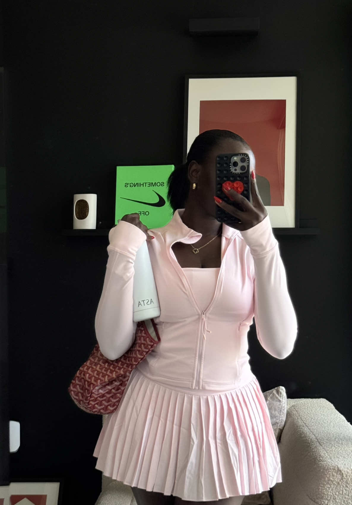 A post by @ on TikTok caption: I’m just a girl who loves to try new things and lately it’s been tennis 🎾 • • products used: @Clarins USA @EADEM @Clinique @urban decay @sephora @Asta @SKIN1004 US #blackgirlluxury #dallasinfluencer #dallascreator #amazonfinds 