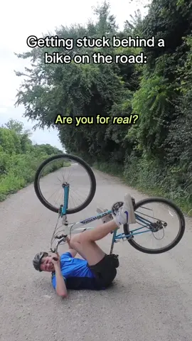 A post by @xanderkerber on TikTok caption: Isn’t there a trail somewhere you could be doing this on? #comedy #sketch #explore 
