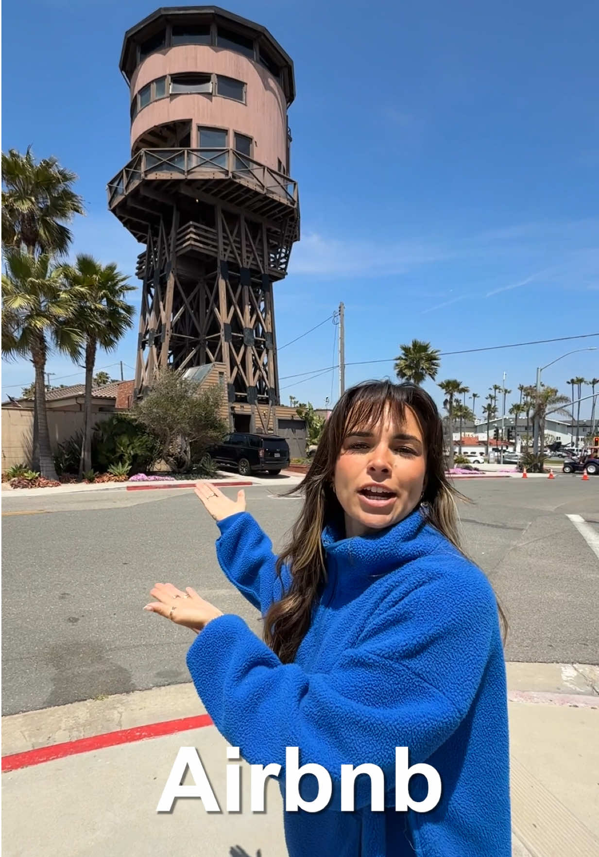 A post by @pierson on TikTok caption: who knew a water tower could be so comfy