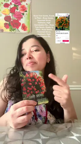A post by @sharmahema89 on TikTok caption: Rose Tree Seeds, Ready to Plant - Rose Seeds, Perennial Shrub, Heirloom, High Germination Ra...#creatorsearchinsights #tiktokfriends🙏🏻🙏🏻 #foryoupage🙏🏻 