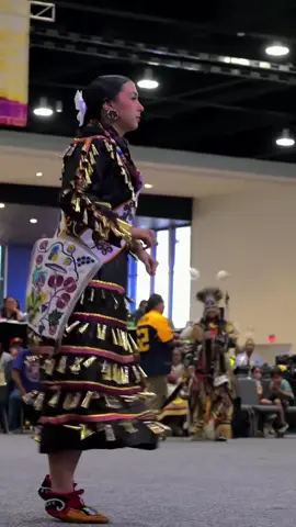 A post by @nativeamericancultures on TikTok caption: #OQQNewFit #nativeamerican #indigenous #powwows #nativeamericanmusic #powwowtrail #cree #nativepride #comanche #cherokee #nativepeople #sioux #navajos #firstnations #history #dance #jingledress #culture #suite #viral #foryou #fpy 