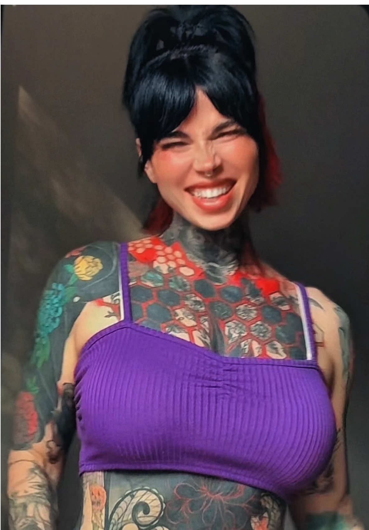 A post by @beezzgarden on TikTok caption: I miiiight be coloring my hair copper tonight….