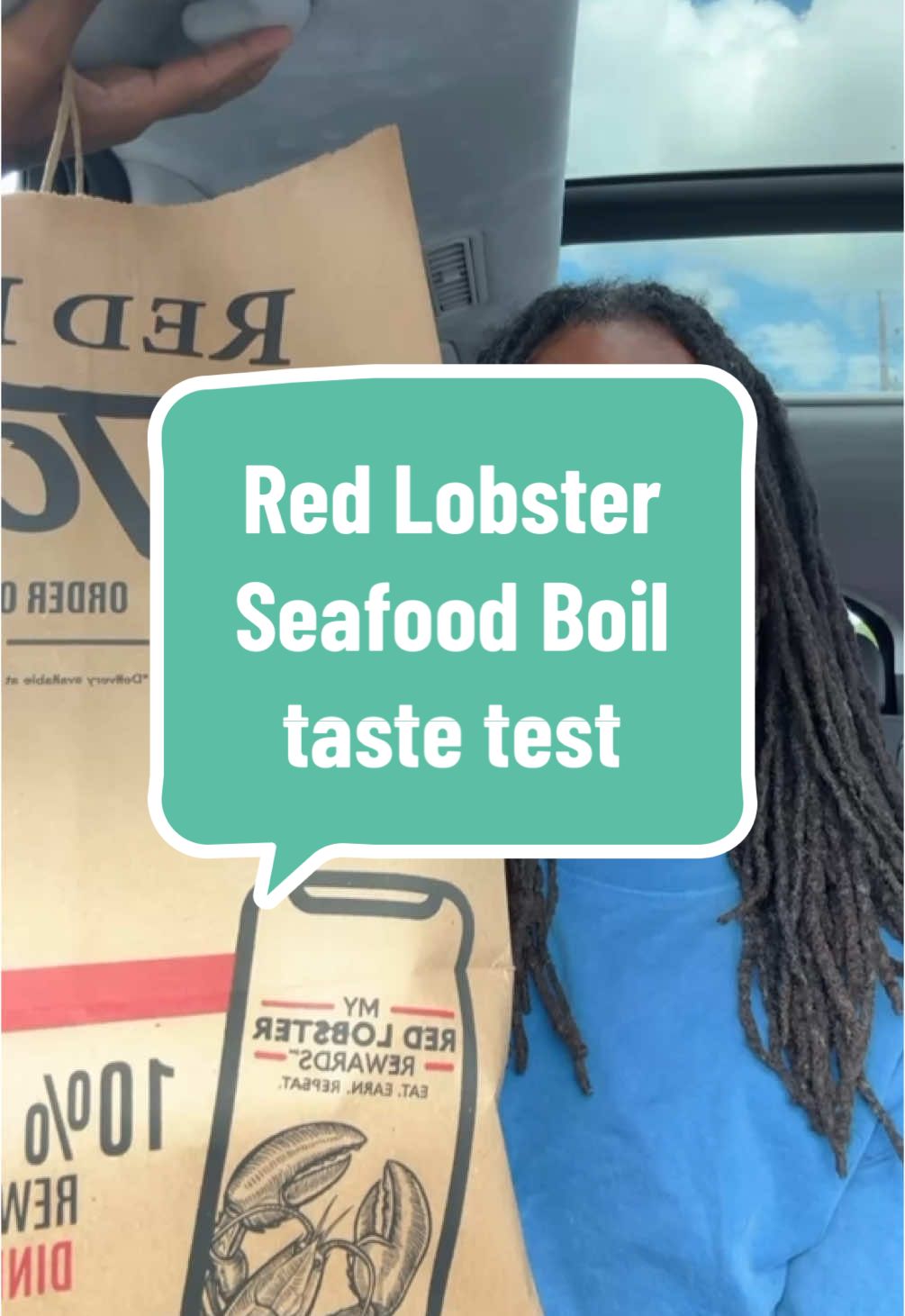 A post by @keith_lee125 on TikTok caption: Red Lobster Seafood Boil taste test 💕 would you try it ? 💕 #foodcritic @Ronni Lee 