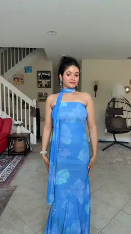 A post by @sushila.santosh on TikTok caption: Dress 🩵🩵🩵#foryou #tiktokshop 