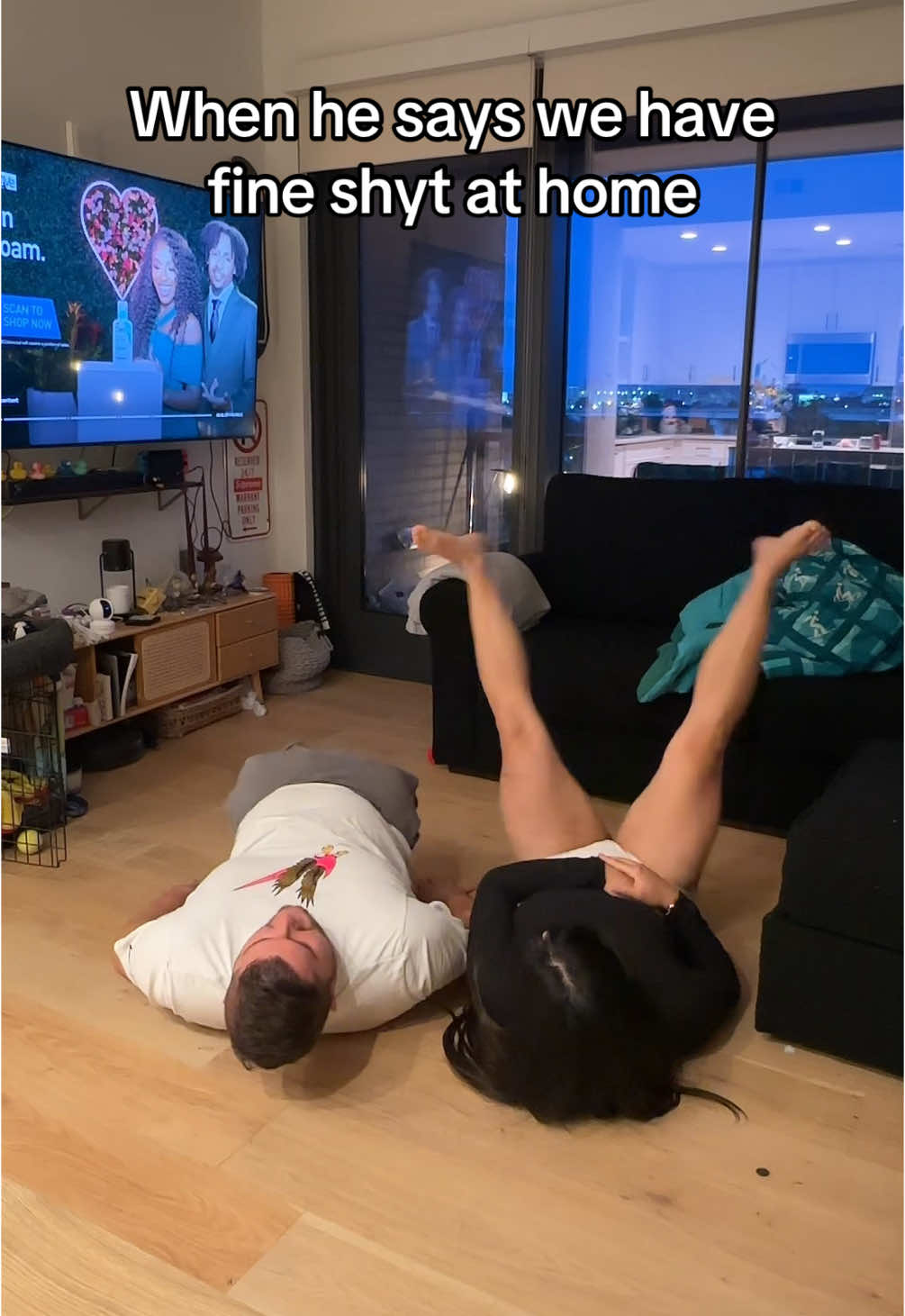 A post by @menecisandbrody on TikTok caption: Not him joining in💀 @Life of a Mean Ween #fyp 