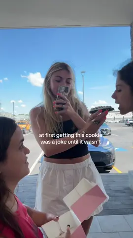 A post by @brielleybelly123 on TikTok caption: Part 2 of the video you literally just watched on @chloeforero @Crumbl @lia 