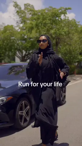 A post by @yrmandaa on TikTok caption: Who said you can’t run the world in an abaya ? Shop @sooroyalty just restocked! I’m Wearing the Amira abaya