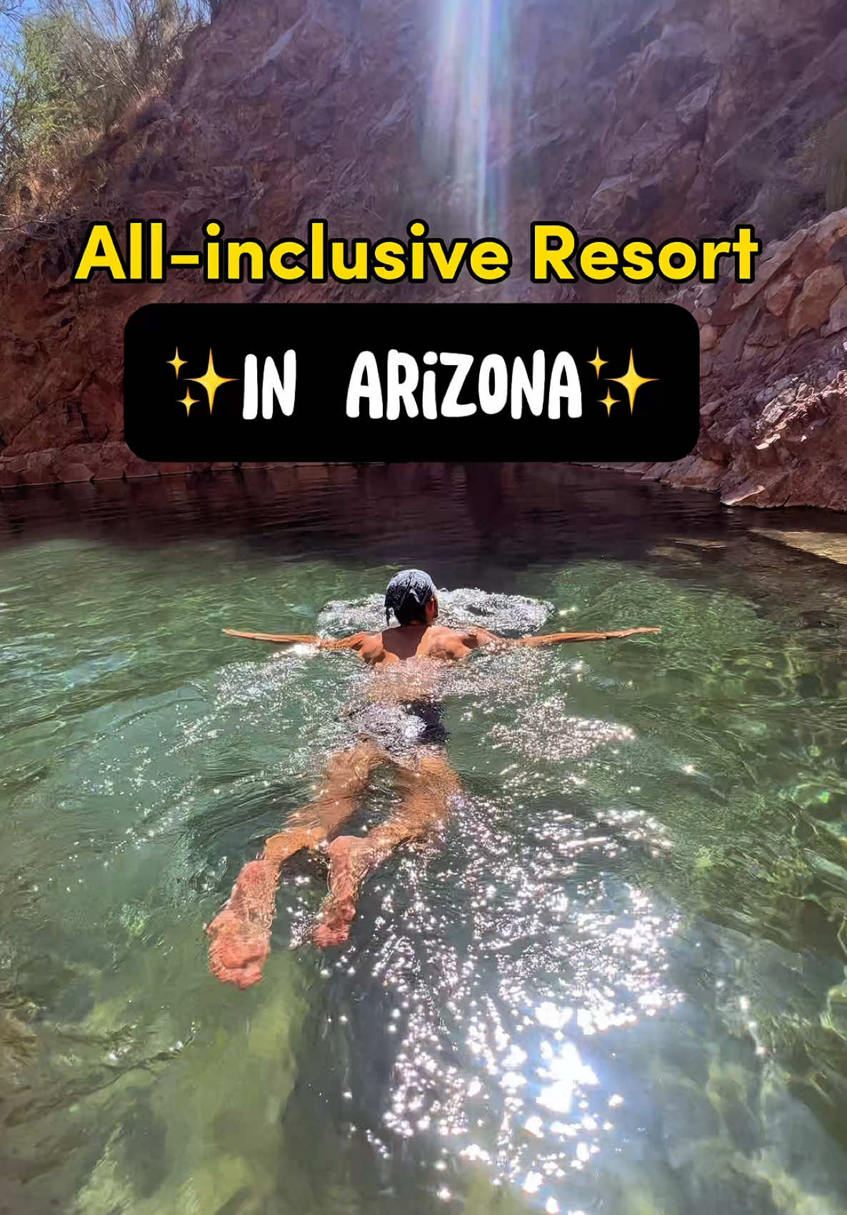 A post by @aieshabeasley on TikTok caption: ⭐️Arizona’s Best Resort⭐ @castlehotsprings completely exceeded every expectation I had….and yes, it’s just as luxurious as it looks. Tucked away in Morristown (just an hour outside Phoenix), this all-inclusive resort is next-level serenity and style. Think helicopter arrivals, celeb sightings 👀, and five-star everything. From natural hot springs to daily adventures and the most incredible chef-driven meals, there’s something happening from sunrise to stargazing. I went a few years back, and I still think about how magical and peaceful it was, the perfect blend of rest and play. If you’re looking to escape the chaos and immerse yourself in Arizona’s bougiest oasis… this is it. Would you stay here? Let me know! 💕#arizonaplaces  #CastleHotSprings #arizona #phoenix #phoenixaz #azfoodie #arizonainfluencer #allinclusiveresort 