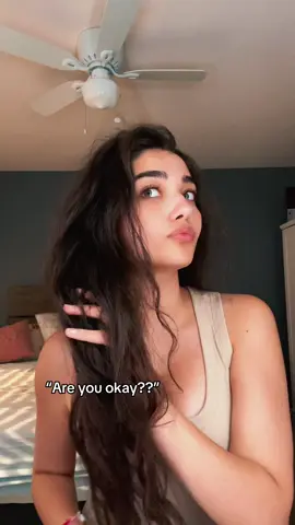 A post by @lala_sadii on TikTok caption: Yah…but my hair says otherwise 