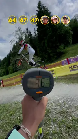 A post by @redbullbike on TikTok caption: speed is dialed even in their minds 🤯 #mtb #bikelife #downhillmtb #mountainbiking 