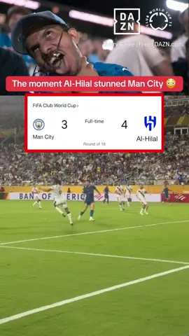 A post by @whistle on TikTok caption: A finish for the ages in the Club World Cup 🙌 Catch the @FIFAClubWorldCup | June 14 - July 13 | Every game. Free. | DAZN.com | #FIFACWC #takelttotheworld  #mancity #manchestercity #futbol #soccer #fifa #clubworldcup #Alhilal #Haaland #upset 