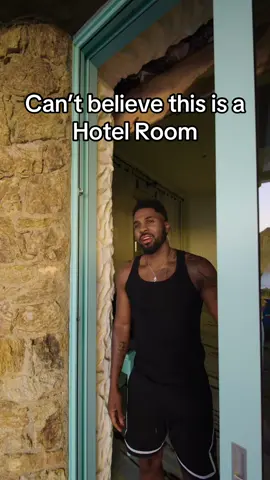 A post by @jasonderulo on TikTok caption: Can’t believe this is a hotel room @Calilo Ios 