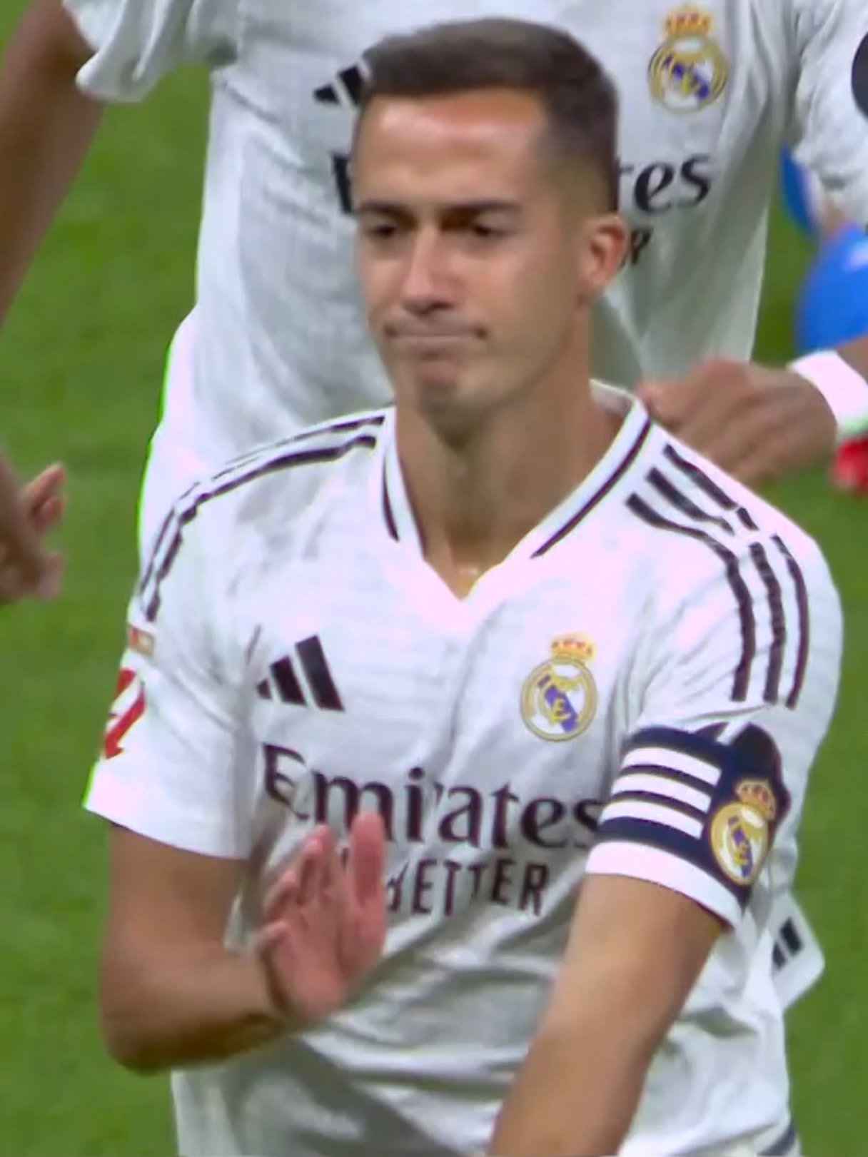 A post by @laliga on TikTok caption: 🤍🩸 @realmadrid in his veins. 🥳 HBD, Lucas Vázquez! 🥳 #LALIGAEASPORTS #LALIGAHighlights #DeportesEnTikTok