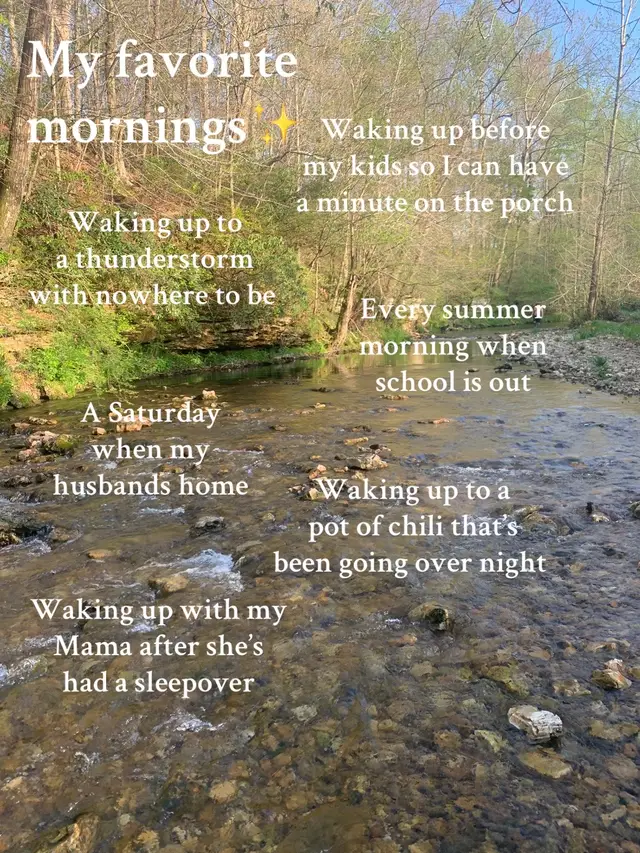 A post by @warshragss on TikTok caption: Starting your day off right, really does make for a good night✨