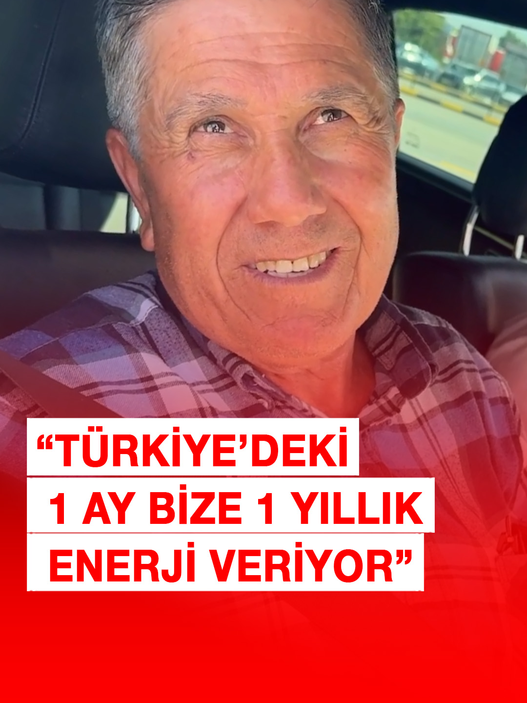 A post by @camiahaber on TikTok caption: “Türkiye’deki 1 Ay Bize 1 Yıllık Enerji Veriyor” @ferhankoseoglu