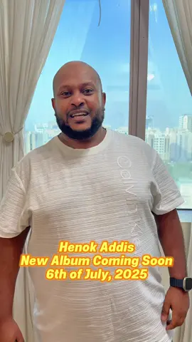 A post by @yidnekachewtekamehamed on TikTok caption: @Henok Addis A new album is coming soon on the 6th of July, 2025.   May the Lord comfort and edify His people through this album. 🙏   Congratulations, dear brother and best friend, Heniye