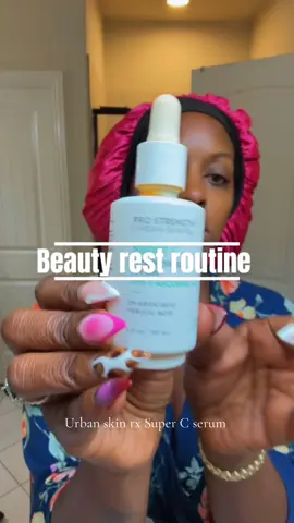 A post by @ucancallmevee on TikTok caption: 🧖🏾‍♀️ My ✨ beauty rest ✨ routine 🤌🏾  I started taking my Skin care VERY serious in my late 20s!  Should I start posting more of my favorite products?  @urbanskinrx  Super C serum and rapid repair dark spot treatment  @MAËLYS toning body whip and wood 🪵 therapy for my thighs  @Goli #1 Nutrition Gummies Ashwaganda gummies for a restful night ✨  I’ll See you in the morning 😘  #nightroutine #gurwm #getunreadywithme #getreadywithme #grwmskincare #bedtimeroutine #beautyrest #urbanskinrx #maelys #goli #ashwagandha #over30club #grwmblackgirledition #blackwomen #dallasinfluencer #blacktiktok #beautytok #beautytips #skincareroutine #ucancallmevee #baddiewithabag #fyp 