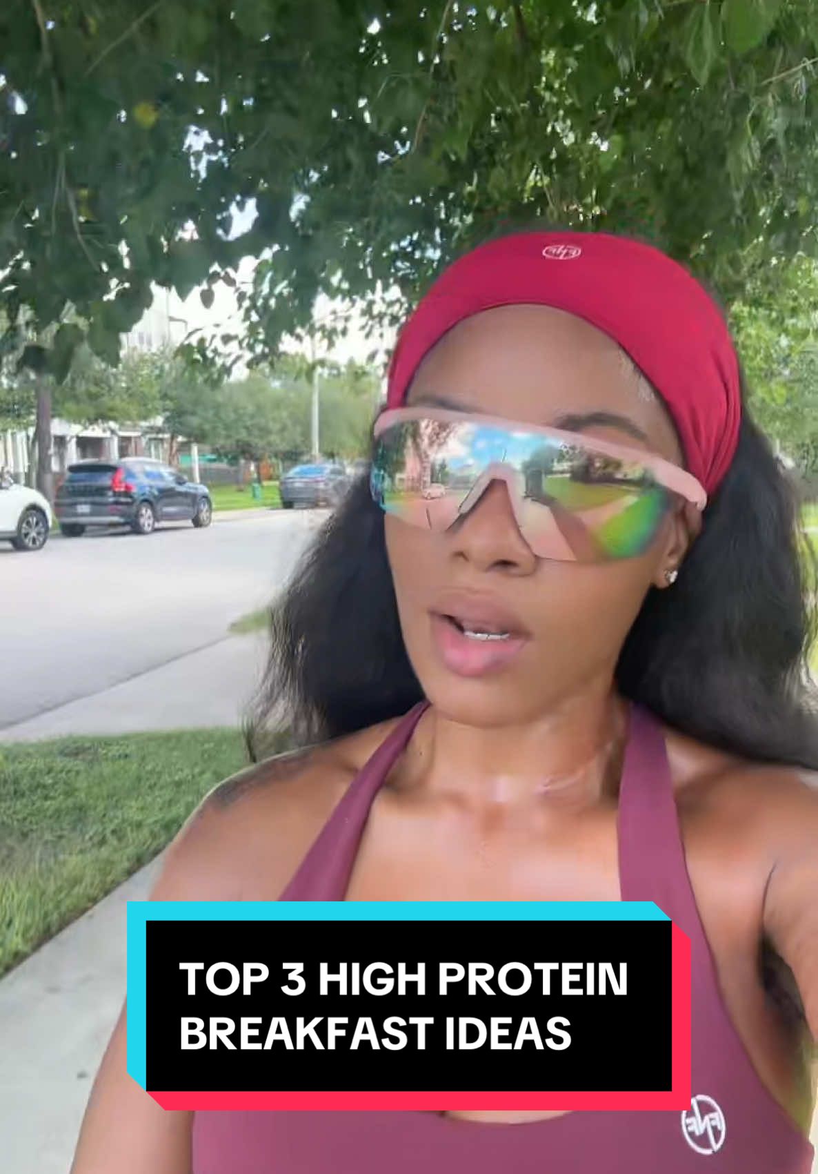 A post by @fitnfineewithpenelope on TikTok caption: #100lbsdown #fatloss #highproteinbreakfast #breakfastideas #foryoupage 