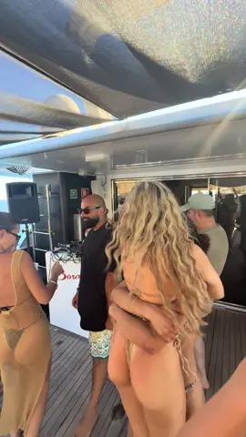 A post by @melinacelinec on TikTok caption: 🕺🏼 ibiza boat party’s are the best 