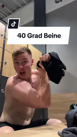 A post by @thegeneticone on TikTok caption: Wenn du bei fast 40° Beine trainierst #fitness #trend #legday #beine 