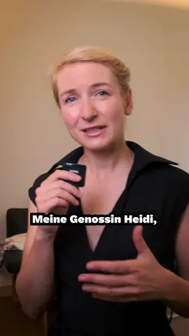 A post by @heidireichinnek on TikTok caption: @ines_schwerdtner sagt: Ihr schreibt besser nur liebe Kommentare...