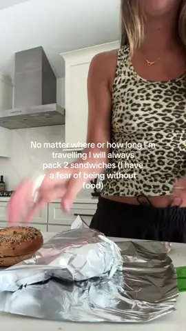A post by @doraisexploringpt2 on TikTok caption: I didn’t eat them because I was fed but the nice airport sandwiches cookies and wine and the nice airplane curry and wine but it’s better to be safe than sorry #recovery ? #lol #bagel #sandwich 