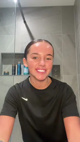 A post by @libbymae24 on TikTok caption: Use my code LIBBYJULY to receive your first Daily Doser for £4.99 (£20 off) and get a free trial of the cleanser, moisturiser, spf and serum. Try Skin + Me risk-free: results in 12 weeks or your money back. @Skin + Me  #skinandmehq #skinandme ad