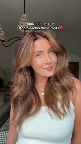 A post by @kyliekatich on TikTok caption: Who knew natural nails, less makeup and more a natural hair color were the ticket to me liking myself more 💞🥹 learning to fully embrace myself in my 30s and it feels soooo good.  #naturalhair #brunette 