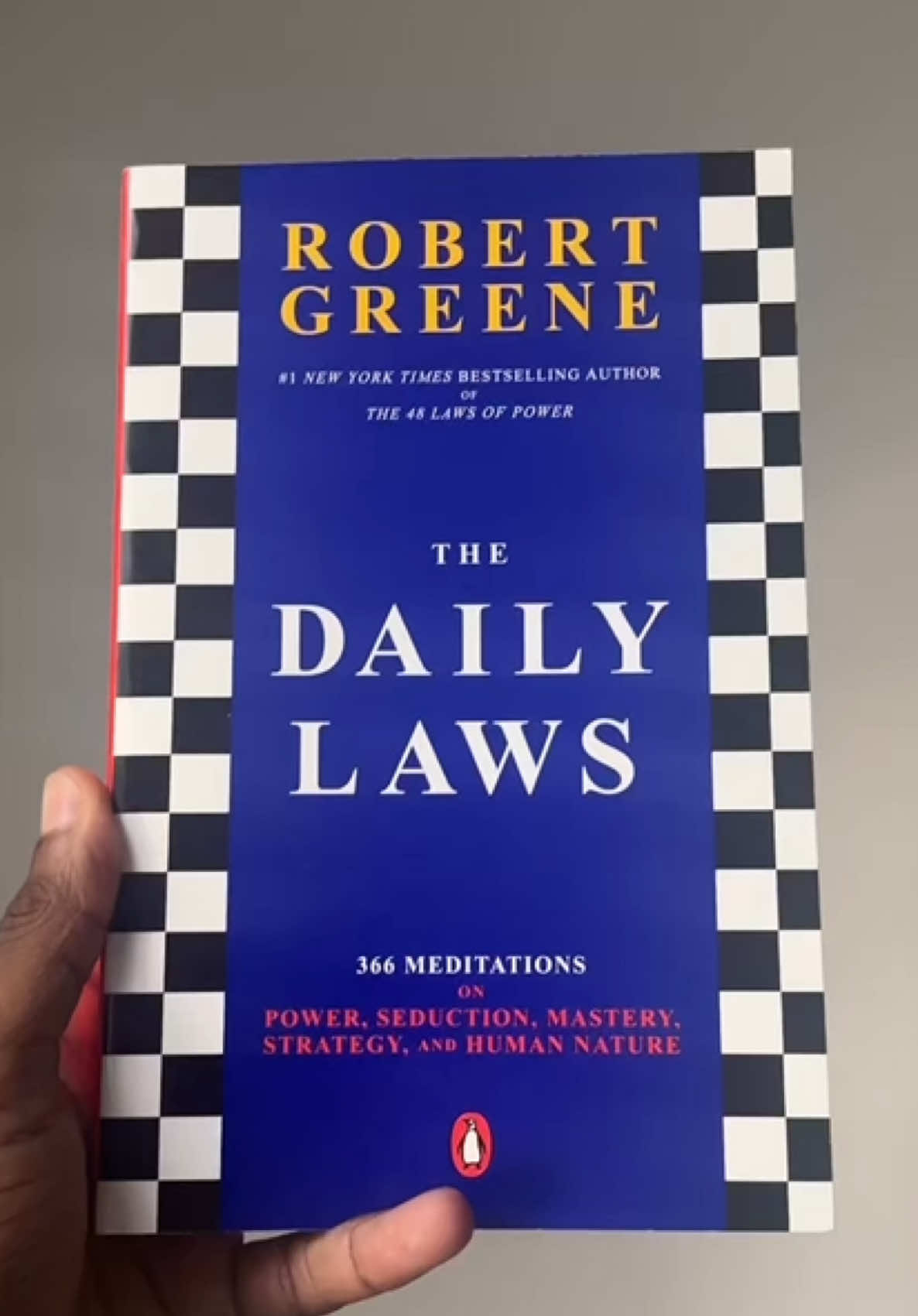 A post by @shaq_mair44 on TikTok caption: A page a day keeps weakness away. Every law is a weapon. #BookTok #books #Daily #SelfMastery #1PageADay #NoExcuses #RobertGreene #StaySharp #seduction #fyp #TikTokShop 
