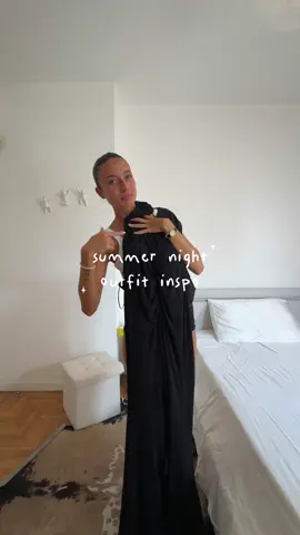 A post by @giorgiaradaellii on TikTok caption: summer night outfit inspo⭐️